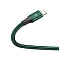 Miniatyrbilde 4 av 9: Baseus Rapid Series 3-i-1 kabel USB-C For M+L+T 20W 1,5m (grønn)