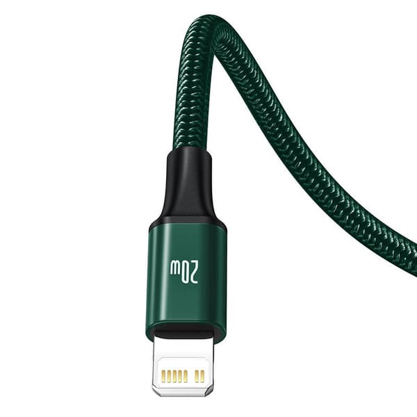 Baseus Rapid Series 3-i-1 kabel USB-C For M+L+T 20W 1,5m (grønn)