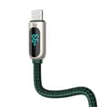 Miniatyrbillede 4 af 7: Baseus skærmkabel USB til Type-C, 66W, 2m (grøn)