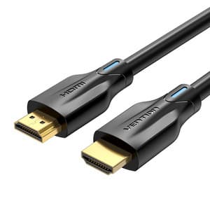 HDMI 2.1 -kaapelin tuuletus AANBG, 8K 60Hz / 4K 120Hz, 1,5m (musta)