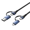 Miniatyrbillede 4 af 5: Kabel 4-i-1 USB 2.0 Ventilation CTLLH 2m (sort)
