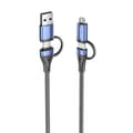 Miniatyrbillede 5 af 5: Kabel 4-i-1 USB 2.0 Ventilation CTLLH 2m (sort)