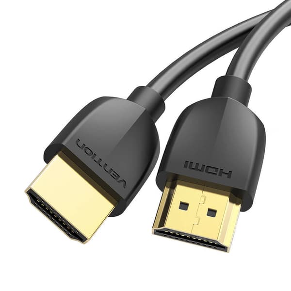 Kabel HDMI 2.0 Vention AAIBD, 4K 60Hz, 0,5m (sort)
