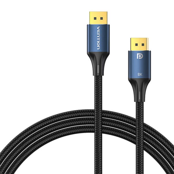 DisplayPort 1.4 Cable Vention HCELH 2m, 8K 60Hz / 4K 120Hz (sininen)