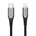 Miniatyrbillede 1 af 6: USB-C 2.0 til Lightning-kabelventilation TACHH 2m MFi Grå