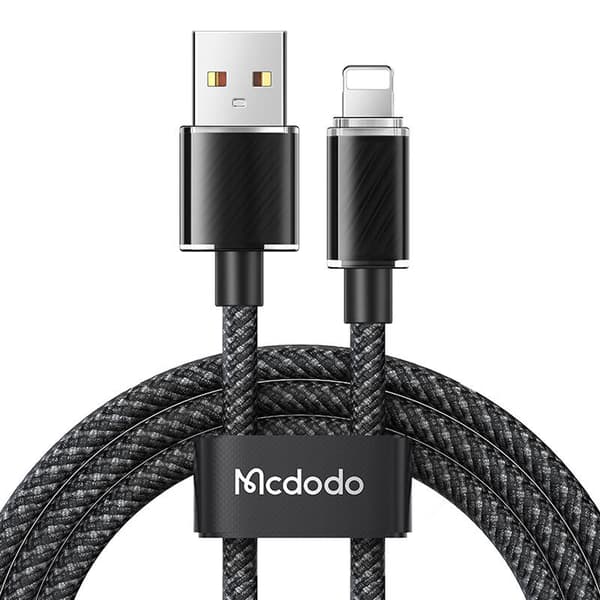 Kabel USB-A til Lightning Mcdodo CA-3640, 1,2m (sort)