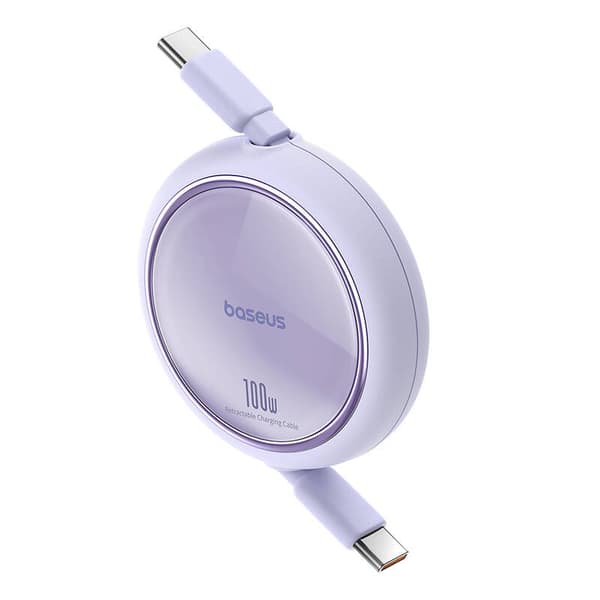 Kabel USB-C til USB-C Baseus Free2Draw, PD, 100W, 1m (lilla)