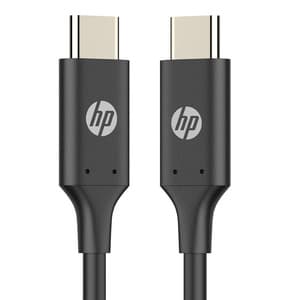 HP USB-C til USB-C-kabel, 1m (svart)