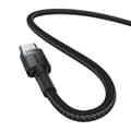Miniatyrbillede 5 af 11: Kabel Baseus Cafule USB-C til USB-C 100W,2m, 2psc (Rød Sort, Grå Sort)