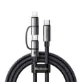 Miniatyrbilde 2 av 4: Mcdodo 2-i-1-kabel CA-0450 USB-C til USB-C + Lightning, 1,2 m