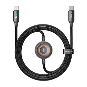 Mcdodo CA-2580 2-i-1 USB-C-kabel + Apple Watch-oplader, 60W, 1,5 m