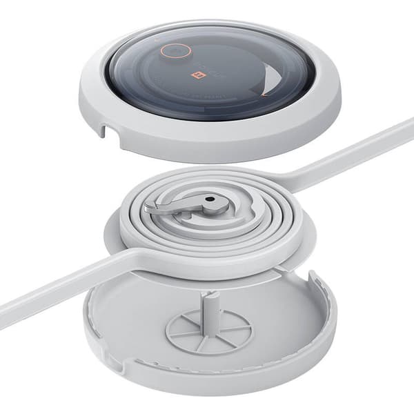 Snabbladdningskabel 3in1 Baseus Free2Draw, USB till micro USB+USB-C+Lightning, 3,5A, 1,1m (vit)
