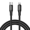 Miniatyrbillede 3 af 3: USB-C-kabel til Lightning Joyroom S-2024N1-PD 20W 2m (sort)