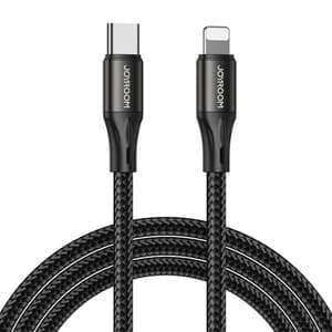 USB-C-kabel til Lightning Joyroom S-2024N1-PD 20W 2m (sort)