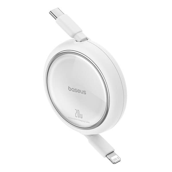 Baseus Free2Pull-kabel USB-C til iP 20W (hvit)