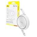 Miniatyrbilde 9 av 9: Baseus Free2Pull-kabel USB-C til iP 20W (hvit)