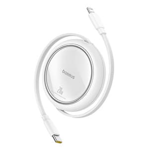 Baseus Free2Pull-kabel USB-C til iP 20W (hvit)