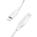 Miniatyrbillede 3 af 7: Kabel Choetech IP0040 USB-C til Lightning PD18/30W 1,2m (hvid)