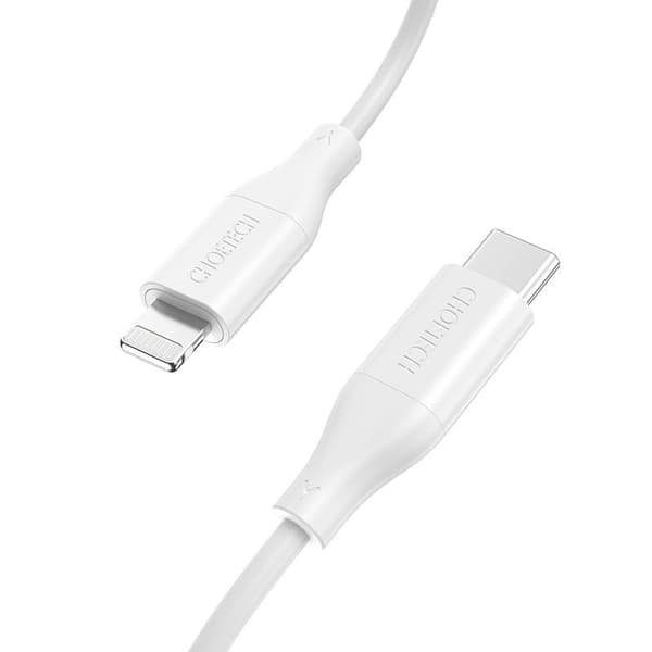 Kabel Choetech IP0040 USB-C til Lightning PD18/30W 1,2m (hvid)