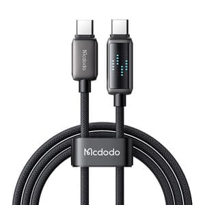 Mcdodo CA-4250 USB-C til USB-C-kabel, 100W, LED-skjerm, 1,2m