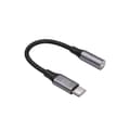 Pikkukuva 1 / 2: Forever Audio Adapter 3,5 mm - USB-C - musta