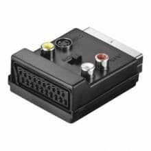 Scart man-kvinna audio-video-adapter...