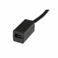 Miniatyrbild 3 av 3: Mini-DisplayPort till DisplayPort-adapter Startech DP2MDPMF6IN          4K Ultra HD Svart