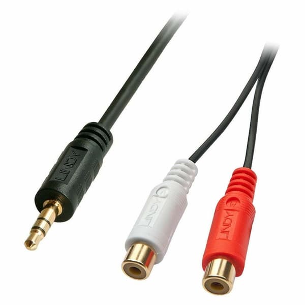 Kabel Audio Jack till RCA LINDY 35678