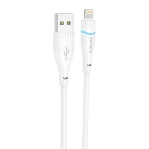 USB-A til Lightning-kabel Foneng X101 2,4A, 1,2m (biły)
