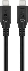 Miniatyrbild 9 av 11: USB-C™-kabel, USB4™, 240 W, 40 Gbit/s, Power Delivery, 1,8 m