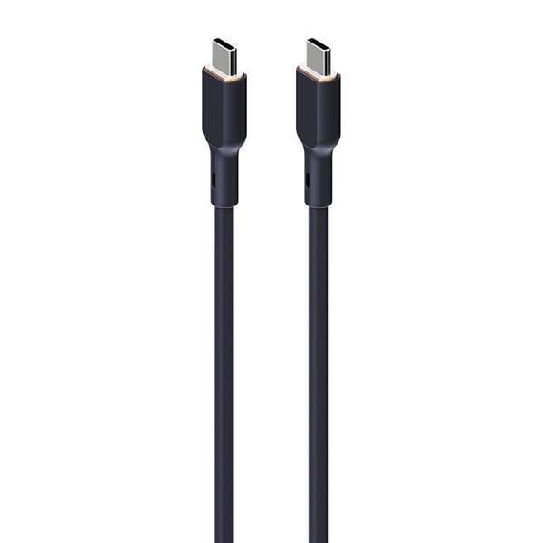 USB-C–USB-C-kaapeli Aukey CB-SCC142, 140 W, 1,8 m (musta)