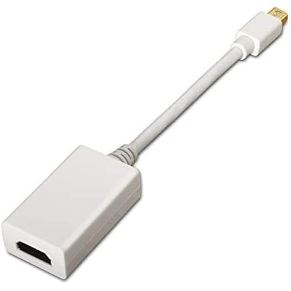 AISENS A125 – 0138 – 15 cm Mini DP till HDMI-omvandlare, Vit