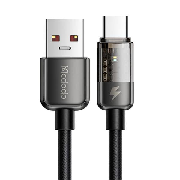 Kabel USB-C Mcdodo CA-3151 6A, 1,8 m (sort)