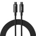 Miniatyrbild 3 av 10: USB-C till USB-C-kabel Baseus Tungsten Gold 240W 3m (svart)