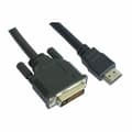 Miniatyrbillede 3 af 4: HDMI til DVI-kabel NANOCABLE 10.15.0502 1,8 m Sort 1,8 m
