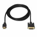 Miniatyrbillede 1 af 4: HDMI til DVI-kabel NANOCABLE 10.15.0502 1,8 m Sort 1,8 m