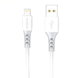 USB til Lightning-kabel Foneng X66, 20W, 3A, 1m (hvid)