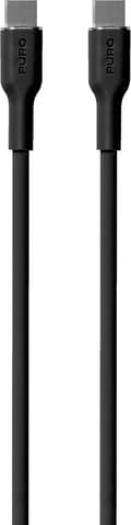 Miniatyrbillede 1 af 2: ICON SOFT Cable USB-C to USB-C, 1.5m, black