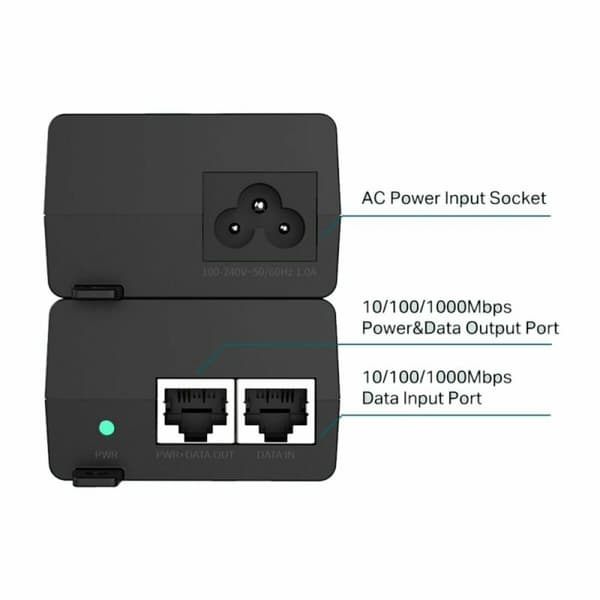 PoE injector TP-Link TL-POE160S Sort