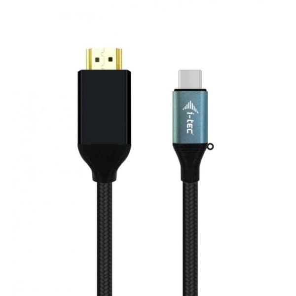 i-tec usb-c hdmi-kabel 4k 2m adapter 4k/60hz svart svart svart