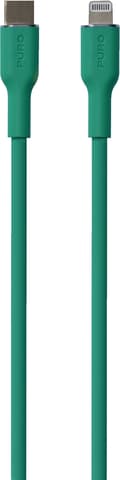 Miniatyrbillede 1 af 2: ICON SOFT Cable USB-C to Lightning, 1.5m, green
