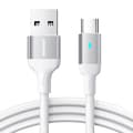 Miniatyrbild 1 av 3: Kabel till Micro USB-A / 2,4A / 2m Joyroom S-UM018A10 (vit)