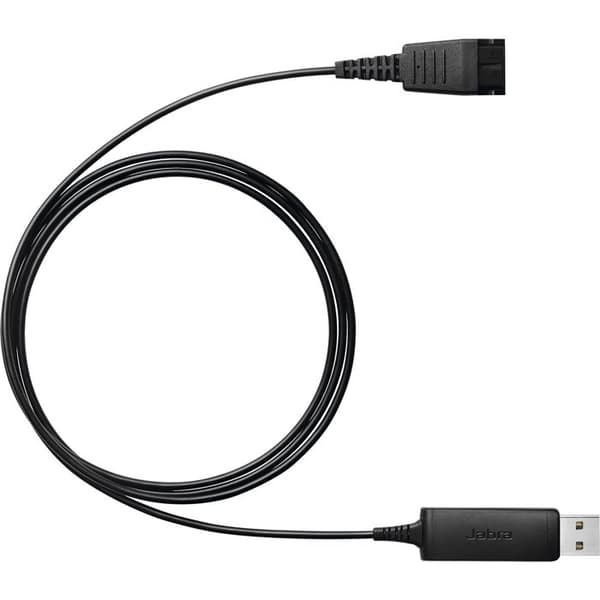 USB-adapter - Jabra - Link 230 - Snabbkoppling - Svart - Inbyggd DSP