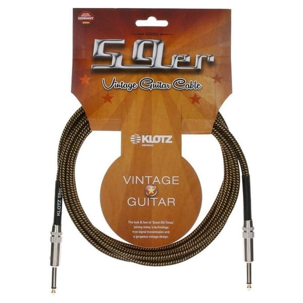 Instrumentkabel - Klotz instrumentjack - VIN0450 - Instrumentkabel, 4,5 m bred