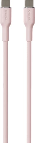 Miniatyrbillede 2 af 2: ICON SOFT Cable USB-C to USB-C, 1.5m, pink