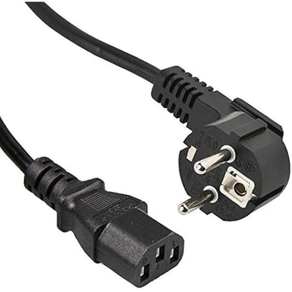Strömkabel - PREMIUMCORD - 0,5 m - 230V - CEE 7/7 - IEC 320 C13 - 10A