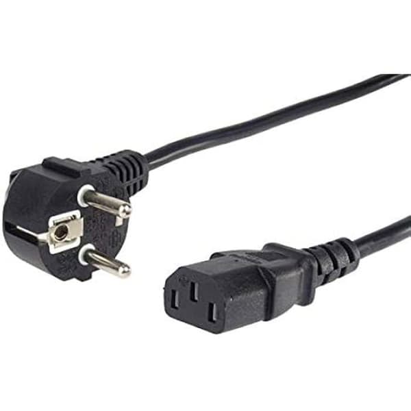 Strömkabel - PREMIUMCORD - 0,5 m - 230V - CEE 7/7 - IEC 320 C13 - 10A