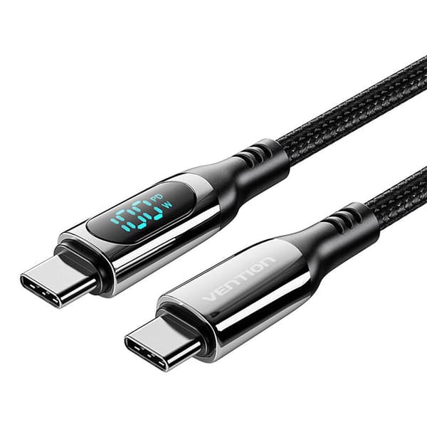 Tuuletus TAYBAV USB 2.0 CC 100 W 5A 1.2M USB-kaapeli (musta)