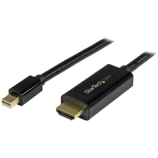 Startech Min. 3 Fod Displayport Til Hdmi-kabel Sort