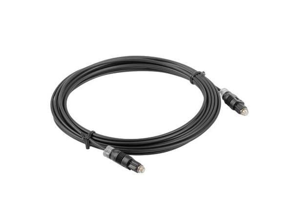 Lanberg CA-TOSL-10CC-0030-BK fiberoptisk kabel 3 m TOSLINK Svart